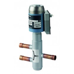 M3FK15LX06 - Магнитный смесительный 2-ходовой клапан с модулирующим упр., соединение пайкой, PN32, DN15, kvs 0.6, AC 24 В