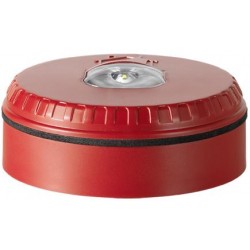 SOL-LX-W-RR Световой маяк, выполненный в красном корпусе и красный сигнальный маяк