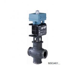 MXG461.25-8.0, Смесительный 2-ходовой клапан с магнитным приводом, внешняя резьба, PN16, DN25, kvs 8, AC / DC 24 В,